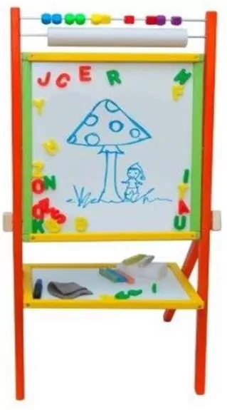 Tablica obrotowa z rolką papieru niebieska - tantis.pl