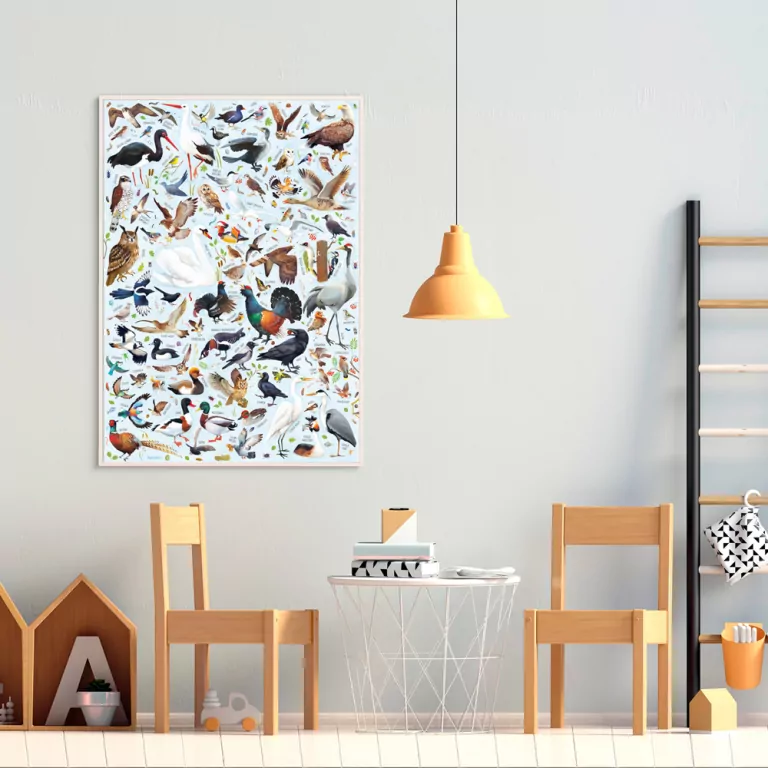 CzuCzu. Puzzlove. Ptaki Polski 200 el. - tantis.pl