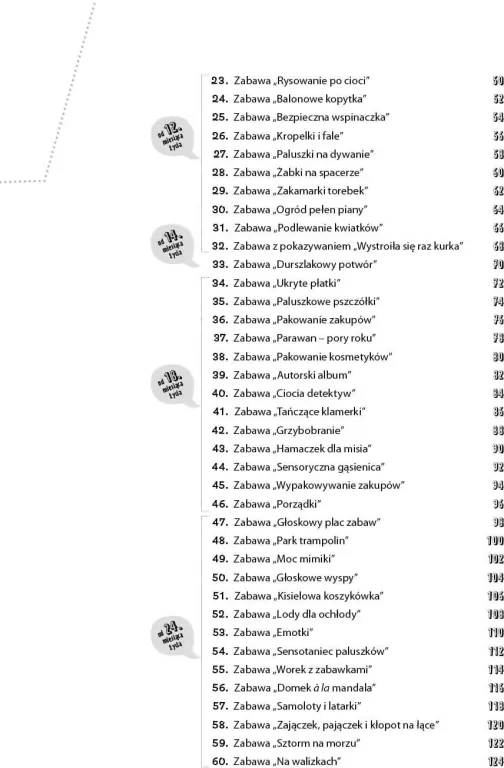60 zabaw żłobkowych. Materiały dla opiekunów, psychologów i logopedów - tantis.pl