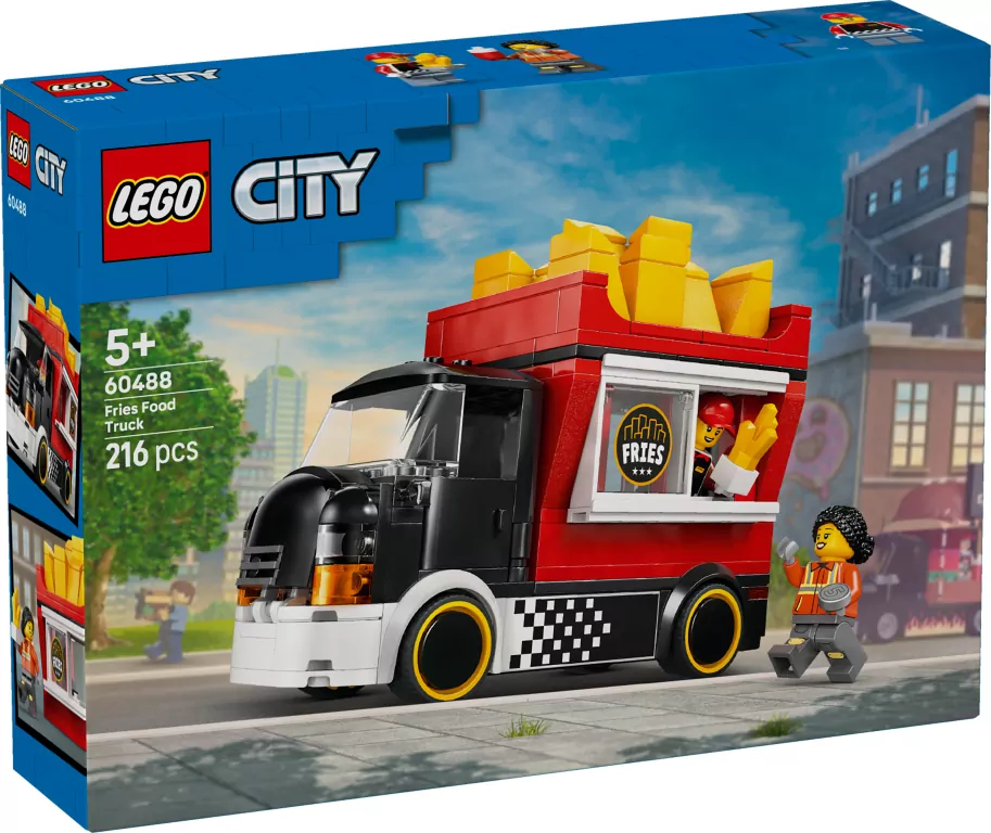 LEGO® City. Food truck z frytkami 60488 - tantis.pl