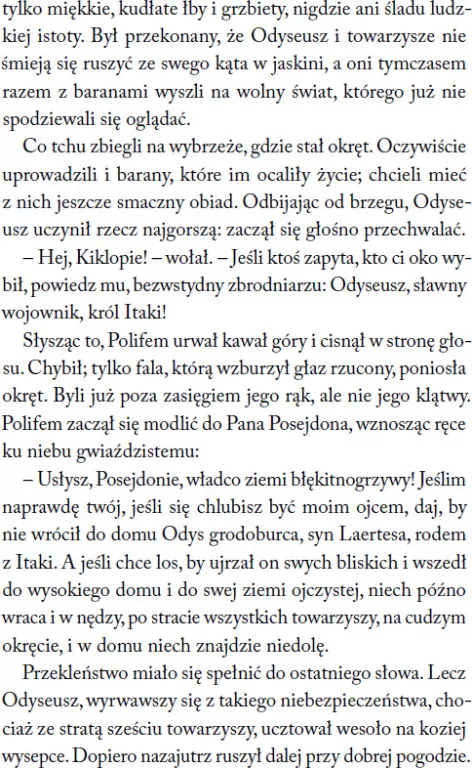 Przygody Odyseusza - tantis.pl