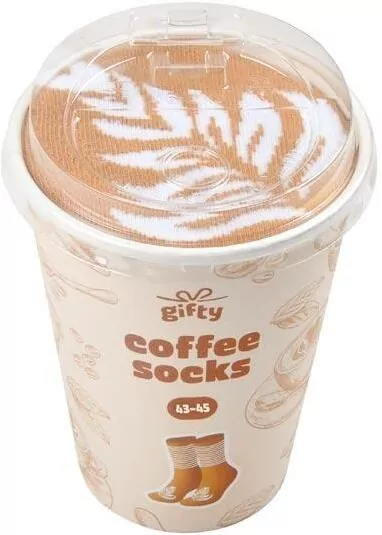Skarpetki 43-45 - coffe latte - tantis.pl