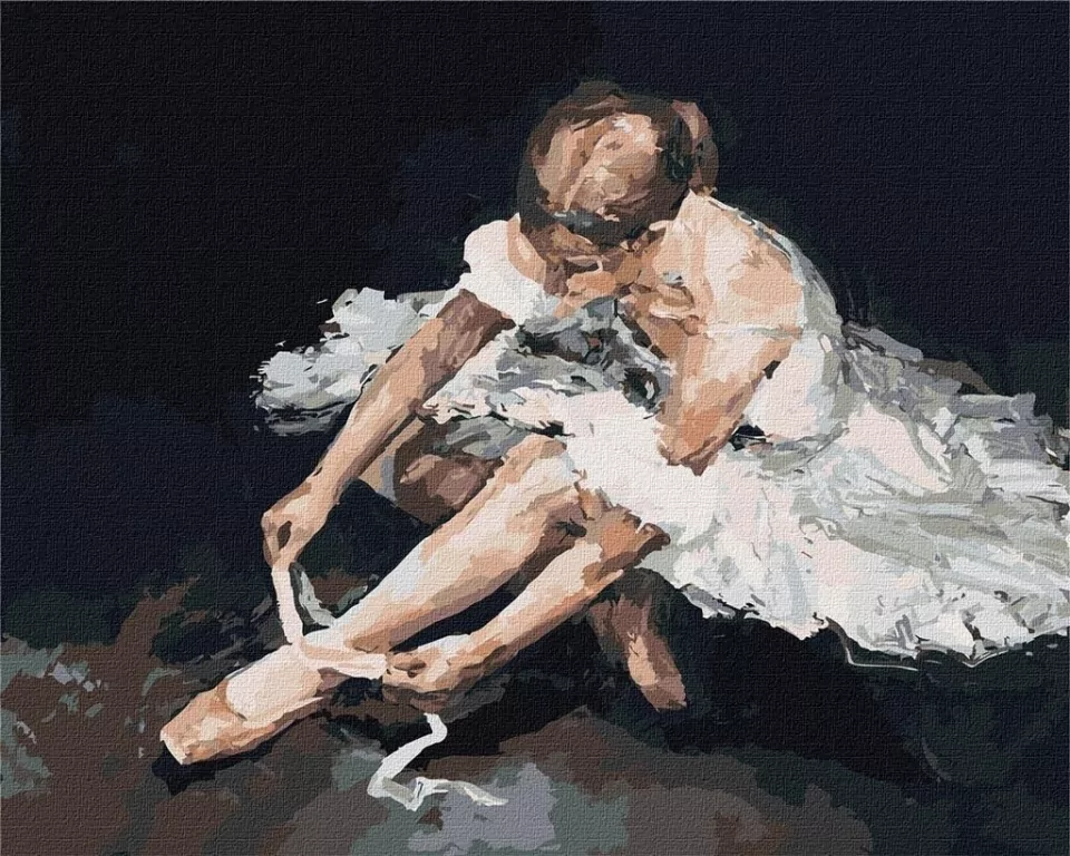 Malowanie po numerach. Kobieca łaska 40x50cm - tantis.pl