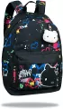 Plecak młodzieżowy Hello Kitty Cross Black Neon - tantis.pl
