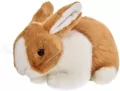 Króliczek brązowo-biały 18cm - tantis.pl