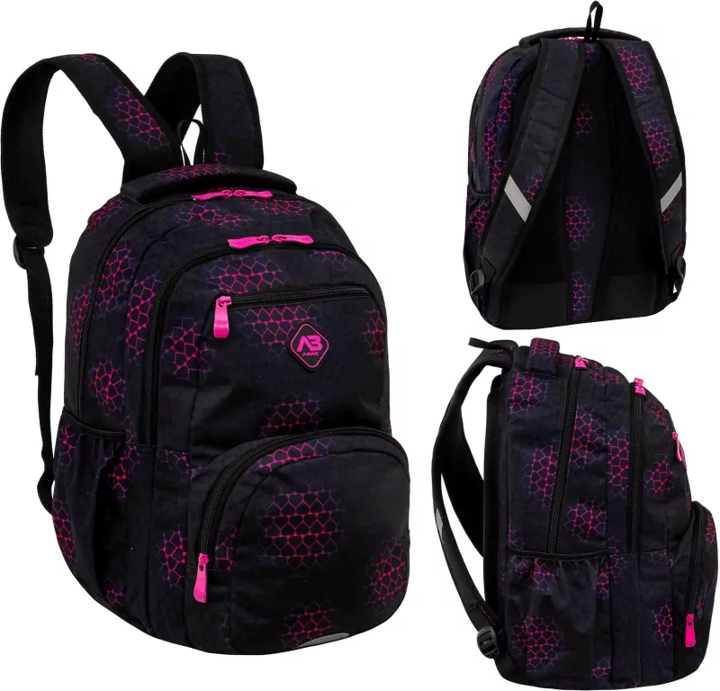 Plecak Pink Hearts ASTRA - tantis.pl