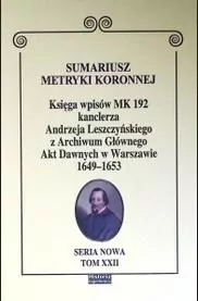 Sumariusz metryki koronnej T.XXII - tantis.pl