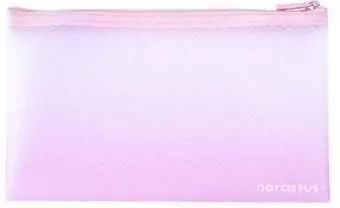 Torebka na zamek mesh Maxi EVA DL różowa - tantis.pl