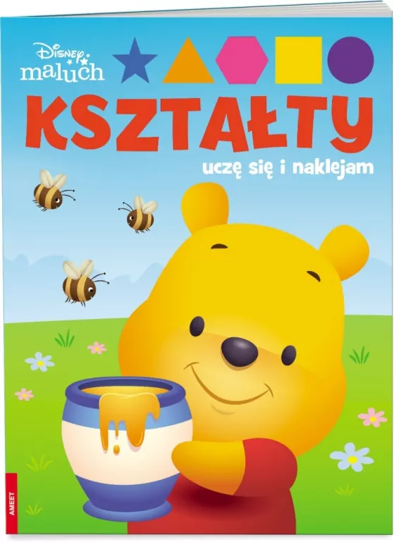 Kształty. Uczę się i naklejam. Disney Maluch - tantis.pl