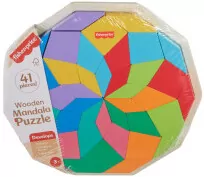Fisher Price. Mandala drewniana układanka - tantis.pl