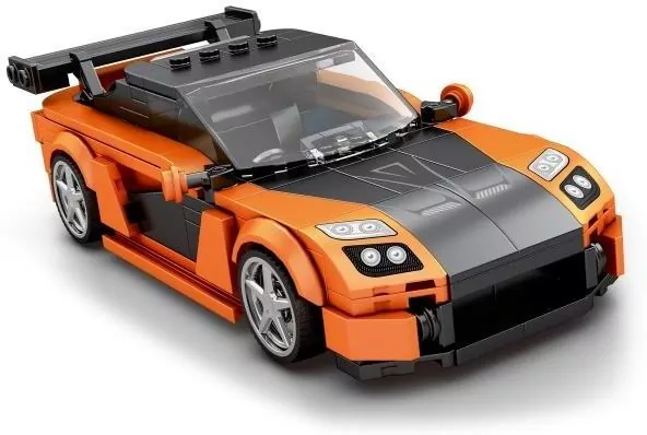 Klocki Race Car RX7 367el - tantis.pl