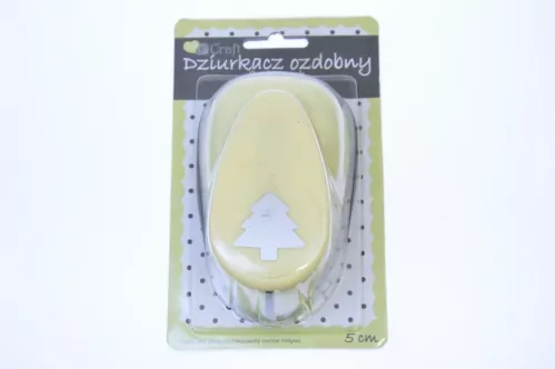 Dziurkacz ozdobny jodła 5cm - tantis.pl