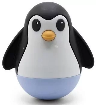 Wańka wstańka Pingwin soft blue - tantis.pl