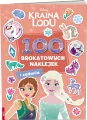 Kraina Lodu. 100 Brokatowych naklejek - tantis.pl