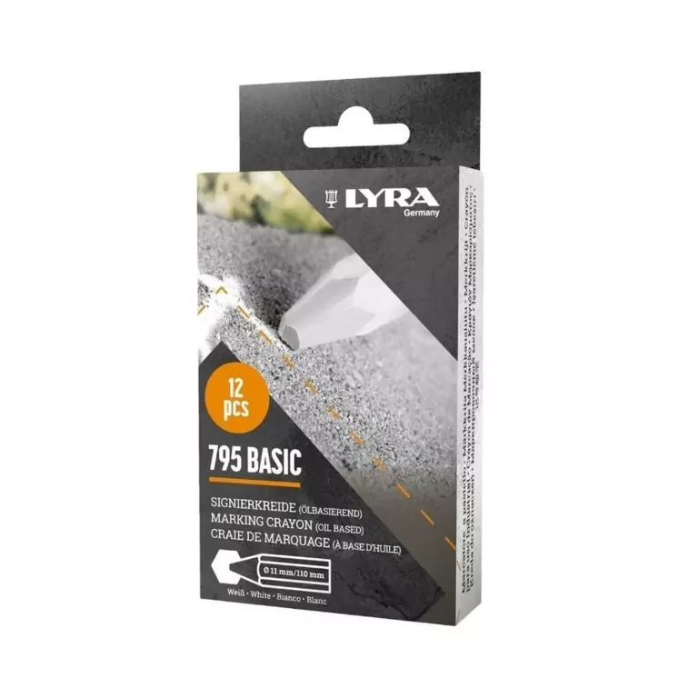 Kredka lubryka woskowa Economy 795 biała - tantis.pl