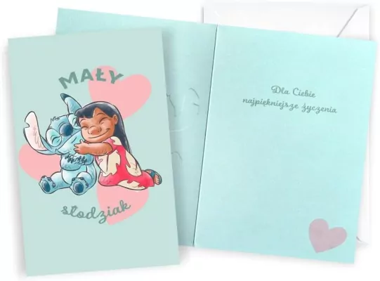 Karnet Urodziny Stitch