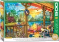 Puzzle 500 Early morning fishing 6500-5884 - tantis.pl