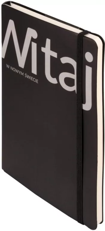 Notes A5 kratka Witaj czarny - tantis.pl