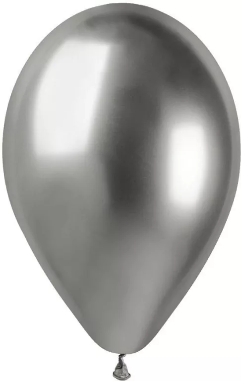 Balony shiny srebrne 33cm - tantis.pl
