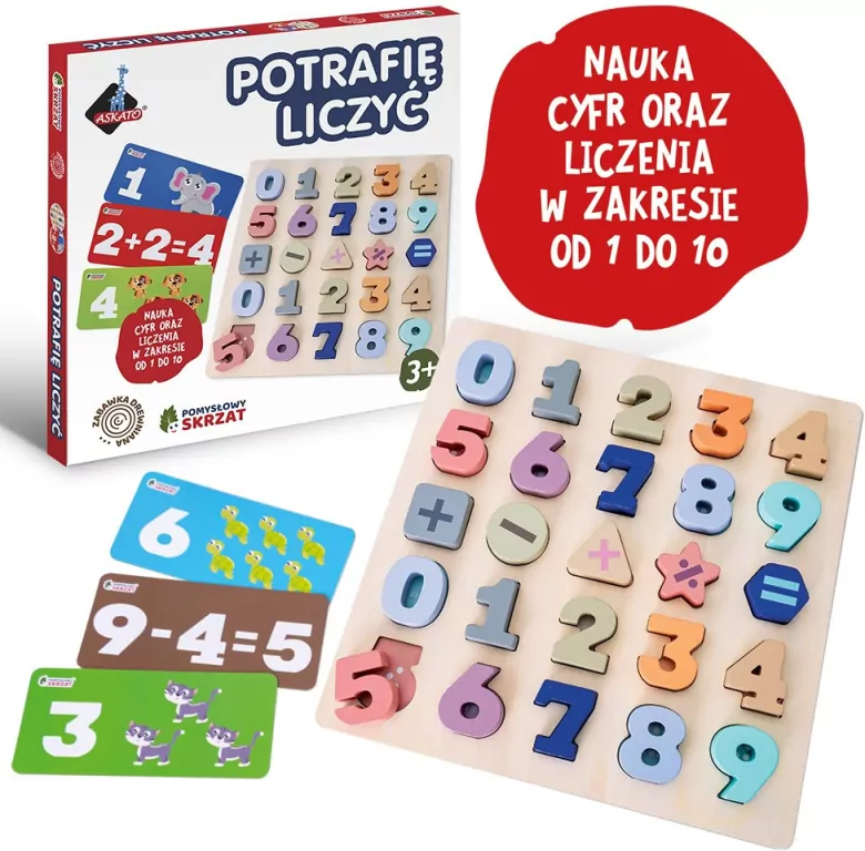 Pomysłowy skrzat - potrafię liczyć - tantis.pl