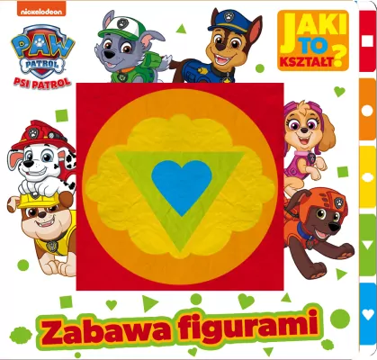 Jaki to kształt? Psi Patrol, część 2. Zabawa figurami