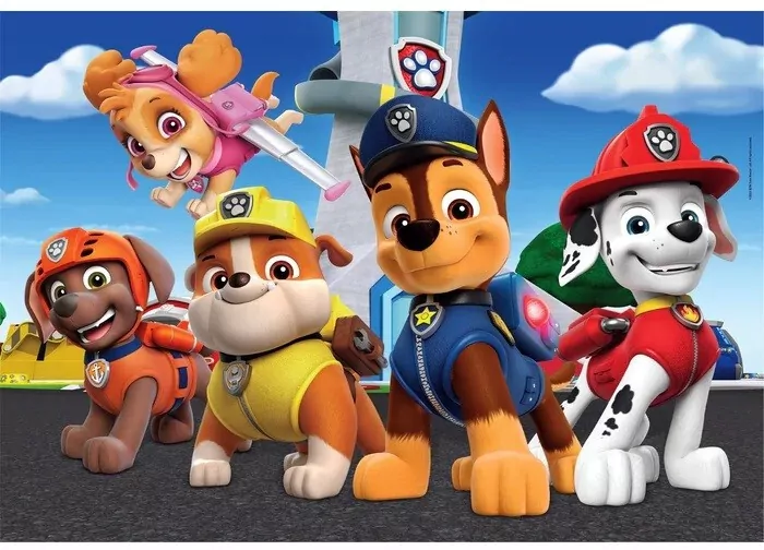 Clementoni. Puzzle 2x60. Super Kolor. Psi Patrol - tantis.pl