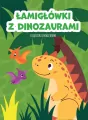 Łamigłówki z dinozaurami. Książeczka z naklejkami - tantis.pl