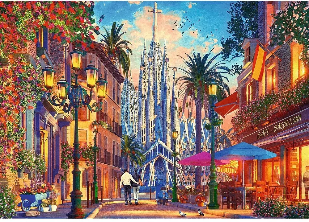 Puzzle 1000. Barcelona, Hiszpania. 10793 - tantis.pl