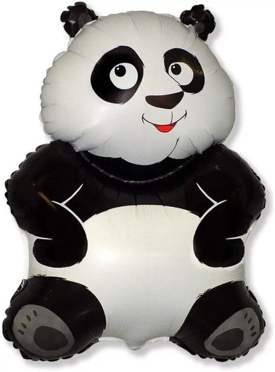 Balon foliowy 61cm Miś Panda - tantis.pl
