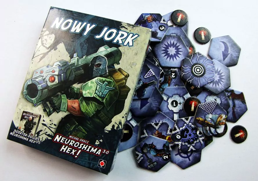 Neuroshima Hex 3.0: Nowy Jork. Dodatek do gry - tantis.pl