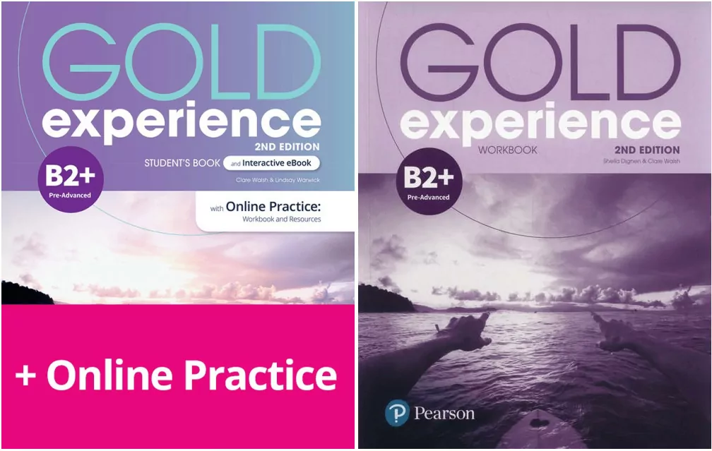 Pakiet: Gold experience. 2nd edition. B2+. Student's Book with Online Practice. Podręcznik. Zeszyt ćwiczeń - tantis.pl