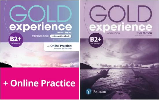 Pakiet: Gold experience. 2nd edition. B2+. Student's Book with Online Practice. Podręcznik. Zeszyt ćwiczeń