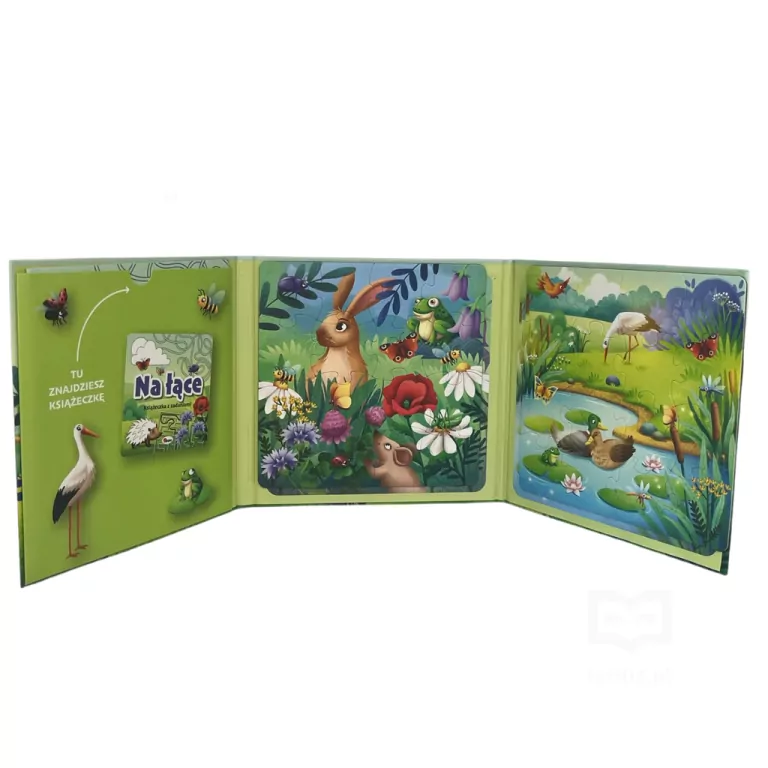 Na łące. Puzzle magnetyczne - tantis.pl