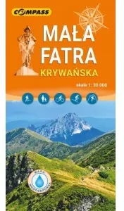 Mała Fatra Krywańska 1:30 000. Mapa wodoodporna - tantis.pl