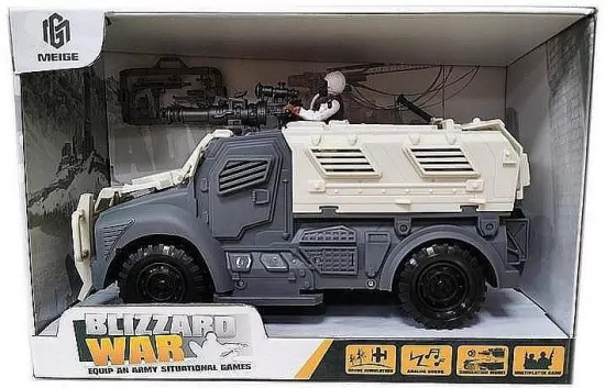 Pojazd wojskowy światło i dźwięk MIX