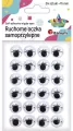 Oczy samoprzylepne z rzęsami 15mm - tantis.pl
