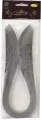 Paski do quillingu 10mmx50cm brokatowe, srebrne - tantis.pl