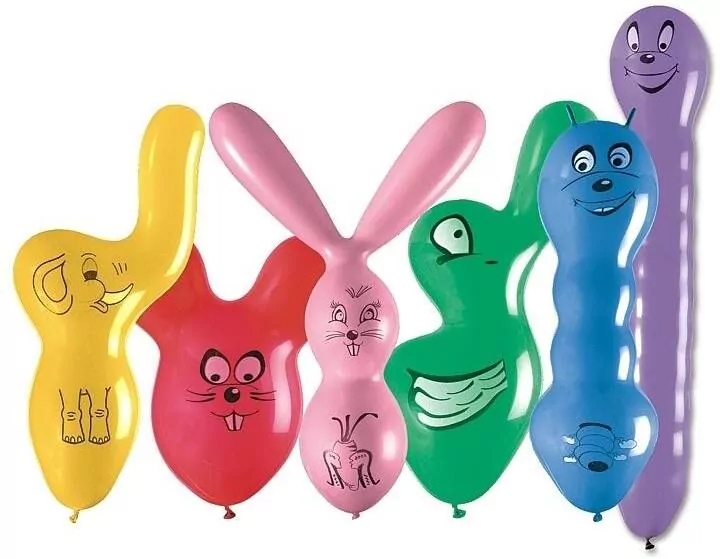 Balony kształty. Mix - tantis.pl