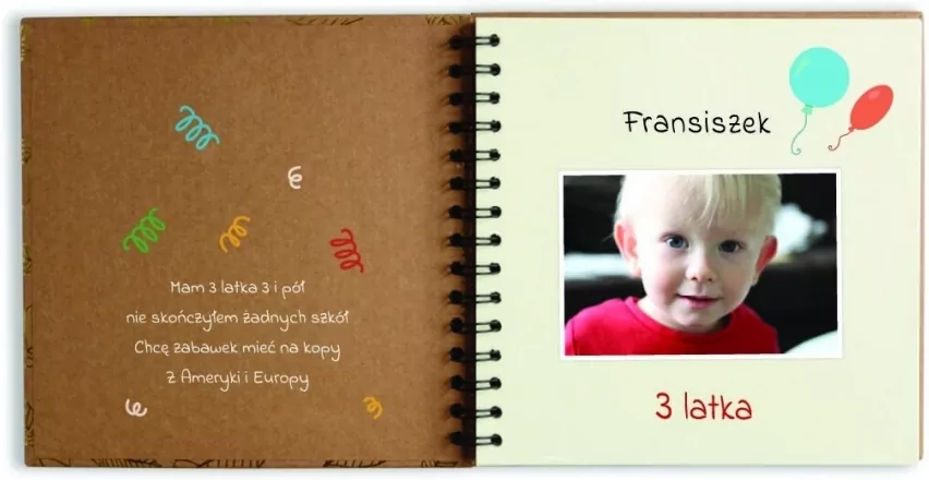 Album na spirali 30K. Złote liście - tantis.pl