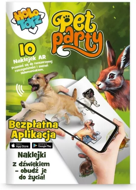 Naklejki dla dzieci AR Pet Party - tantis.pl