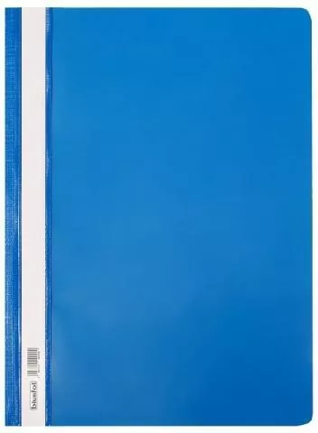 Skoroszyt twardy PVC niebieski (10szt) - tantis.pl