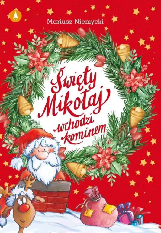 Święty Mikołaj wchodzi kominem - tantis.pl