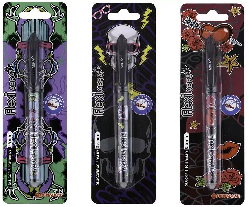 Długopis ścieralny. Flexi abra tattoo. 1 sztuka - tantis.pl