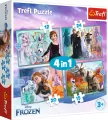 Puzzle 4w1. Frozen. Niezwykły świat - tantis.pl