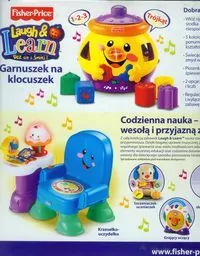 Garnuszek na klocuszek. Fisher-Price - tantis.pl