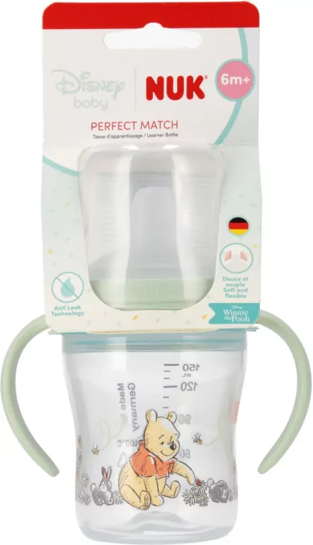 NUK. Butelka do nauki picia z ustnikiem. 150 ml. Kubuś - tantis.pl