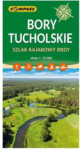 Mapa - Bory Tucholskie 1:75 000 - tantis.pl