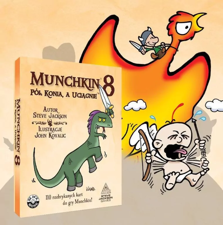 Munchkin 8. Pół konia, a uciągnie - tantis.pl