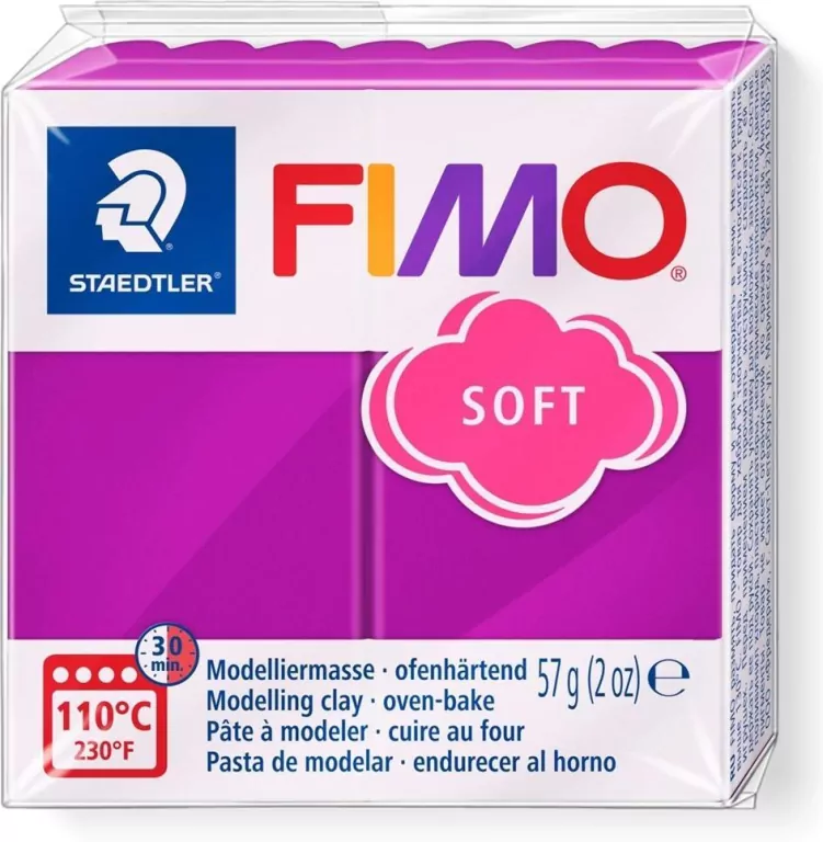 Masa termoutwardzalna Fimo 57g fioletowy - tantis.pl