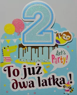 Karnet Urodziny 2 - tantis.pl